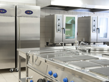 Disinfecting surfaces in a commercial kitchen