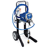 High pressure larger paint sprayers are ideal for apartments and flats.