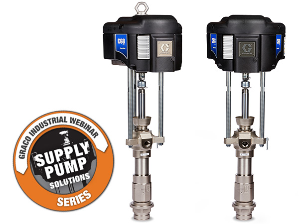 Graco Industrial Webinar supply pump series covers NXT Check-Mate pump maintenance and repair.